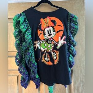 Halloween Minnie Poncho